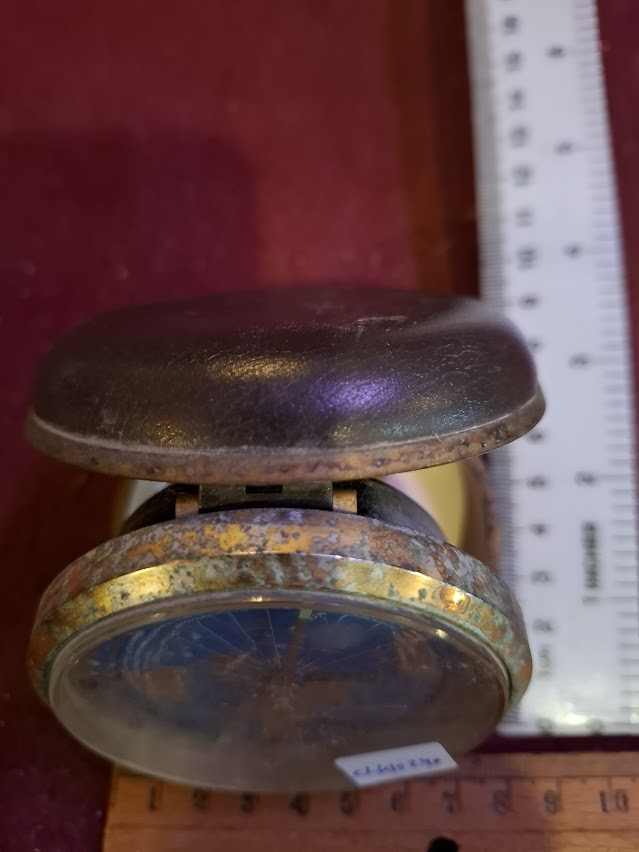 מגש נחושת למזכרת של יצחק רבין [ISR10136] 