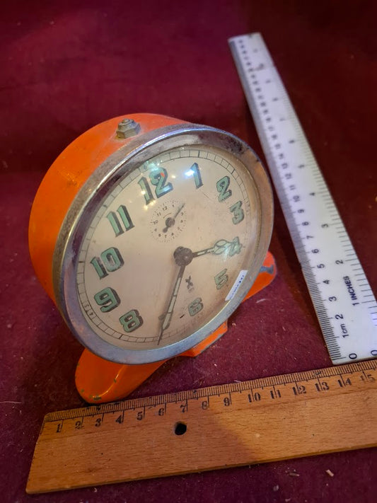 Vintage mechanical Israel clock [CLK10331]