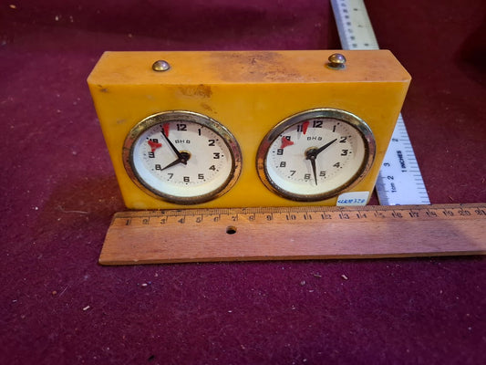 Vintage mechanical chess clock [CLK10327]