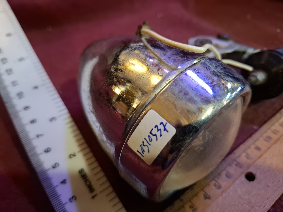 Vintage Bicycle headlight with dynamo [INS10537]