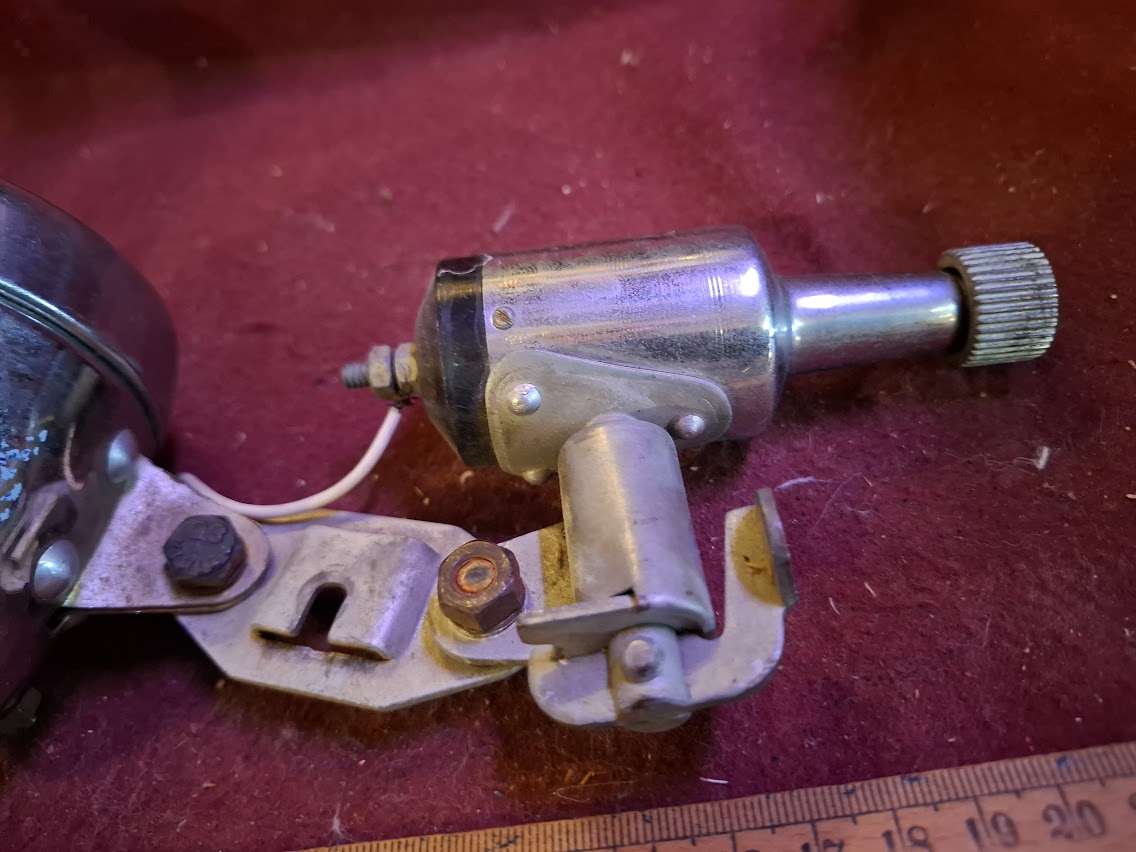 Vintage Bicycle headlight with dynamo [INS10537]