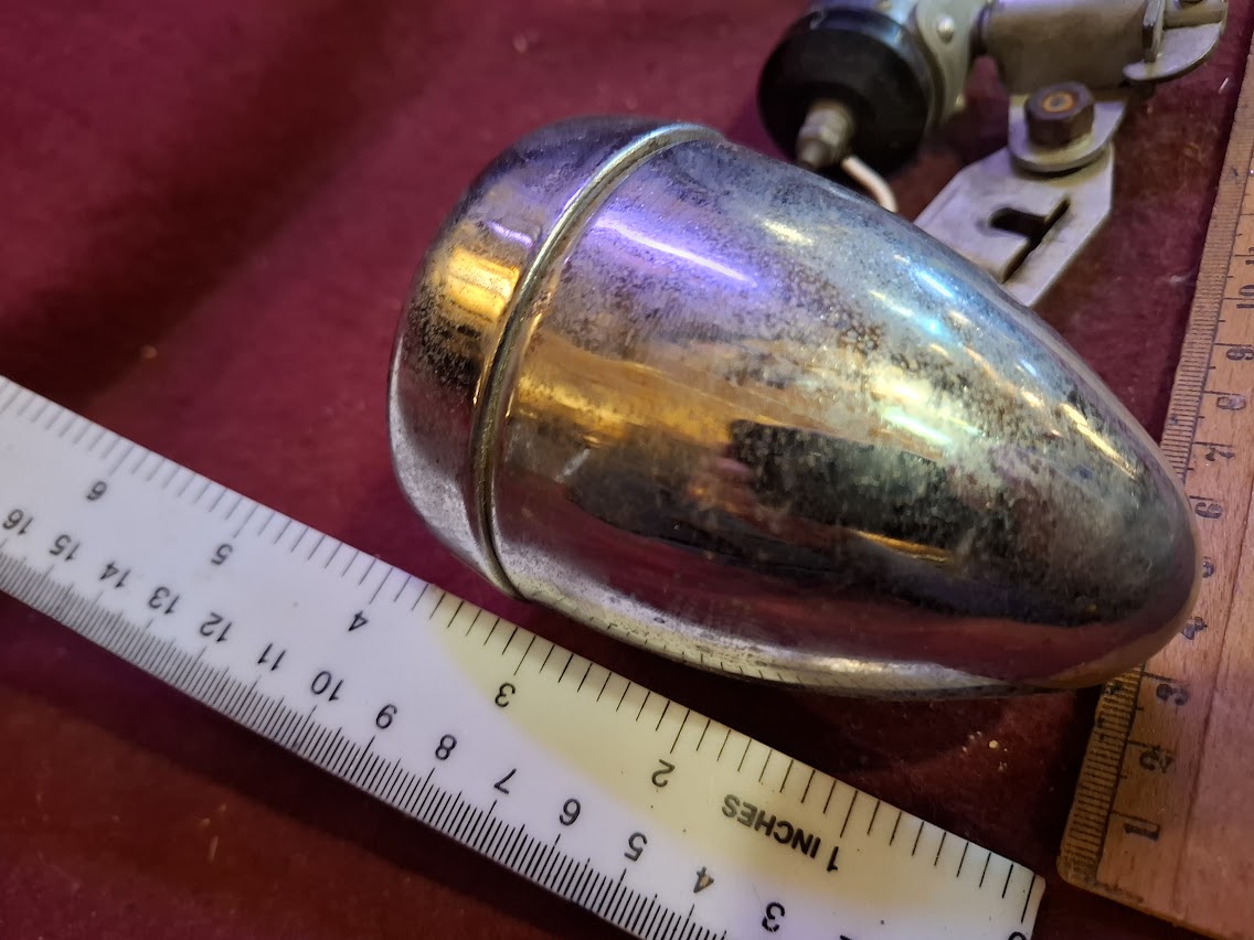 Vintage Bicycle headlight with dynamo [INS10537]