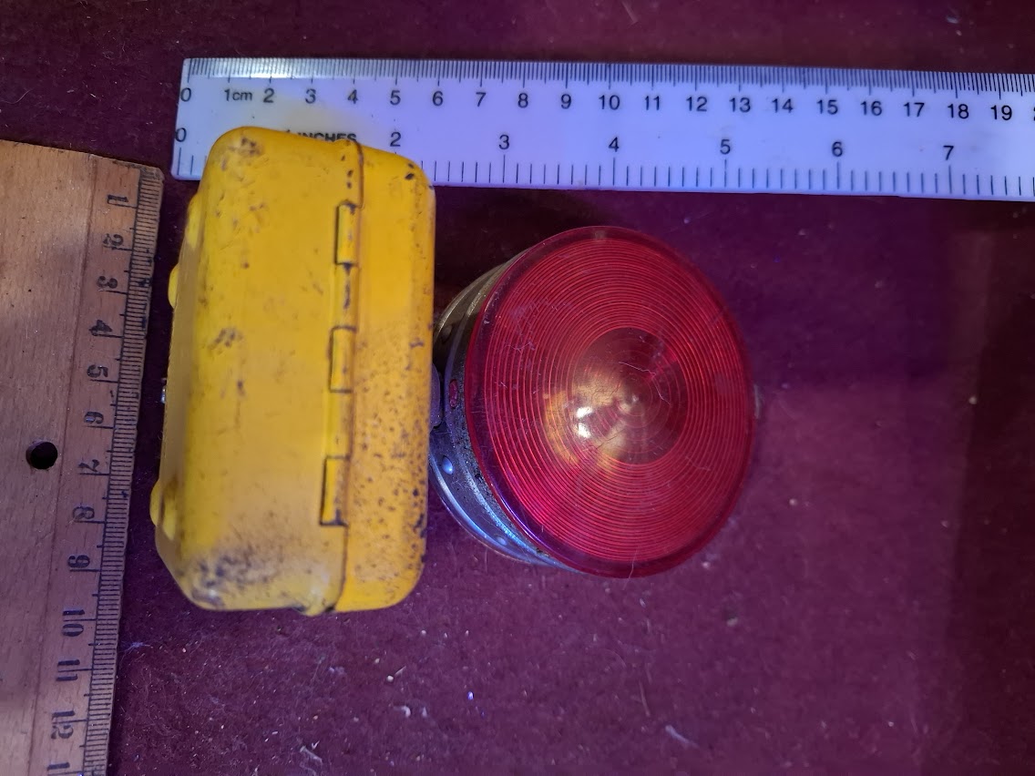 Vintage alarm Flashlight [INS10543]