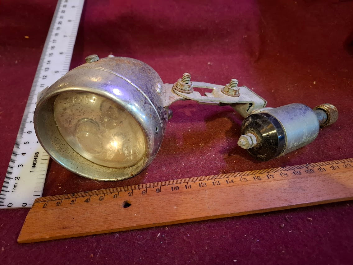 Vintage Bicycle headlight with dynamo [INS10532]