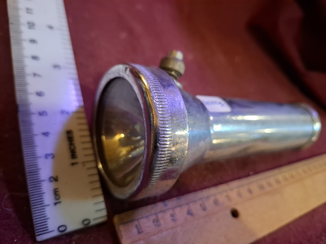 Vintage heavy metal Flashlight [INS10554]