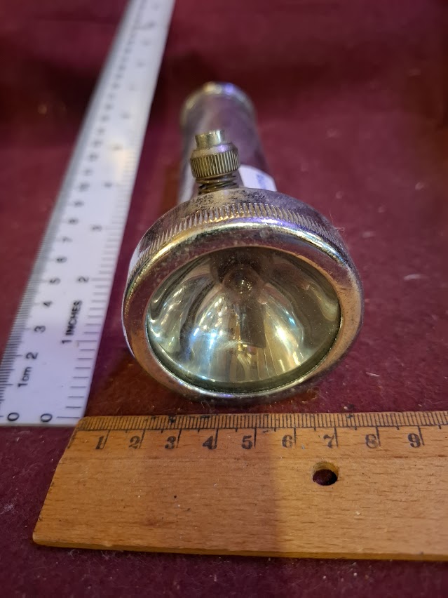 Vintage heavy metal Flashlight [INS10554]