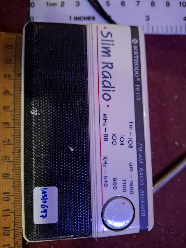 Vintage transistor - Audiosonic Slim Radio [INS10647]