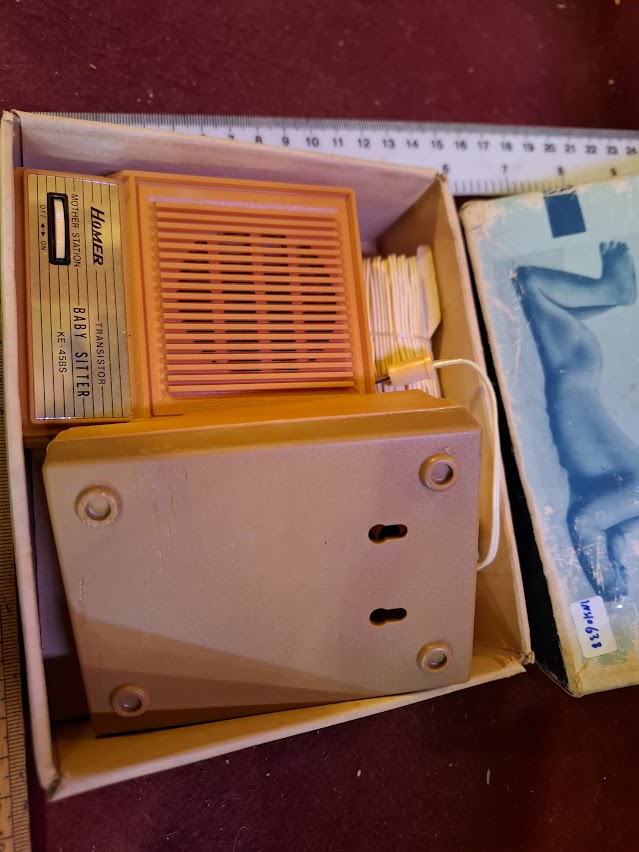 Vintage baby alarm intercom [INS10638]