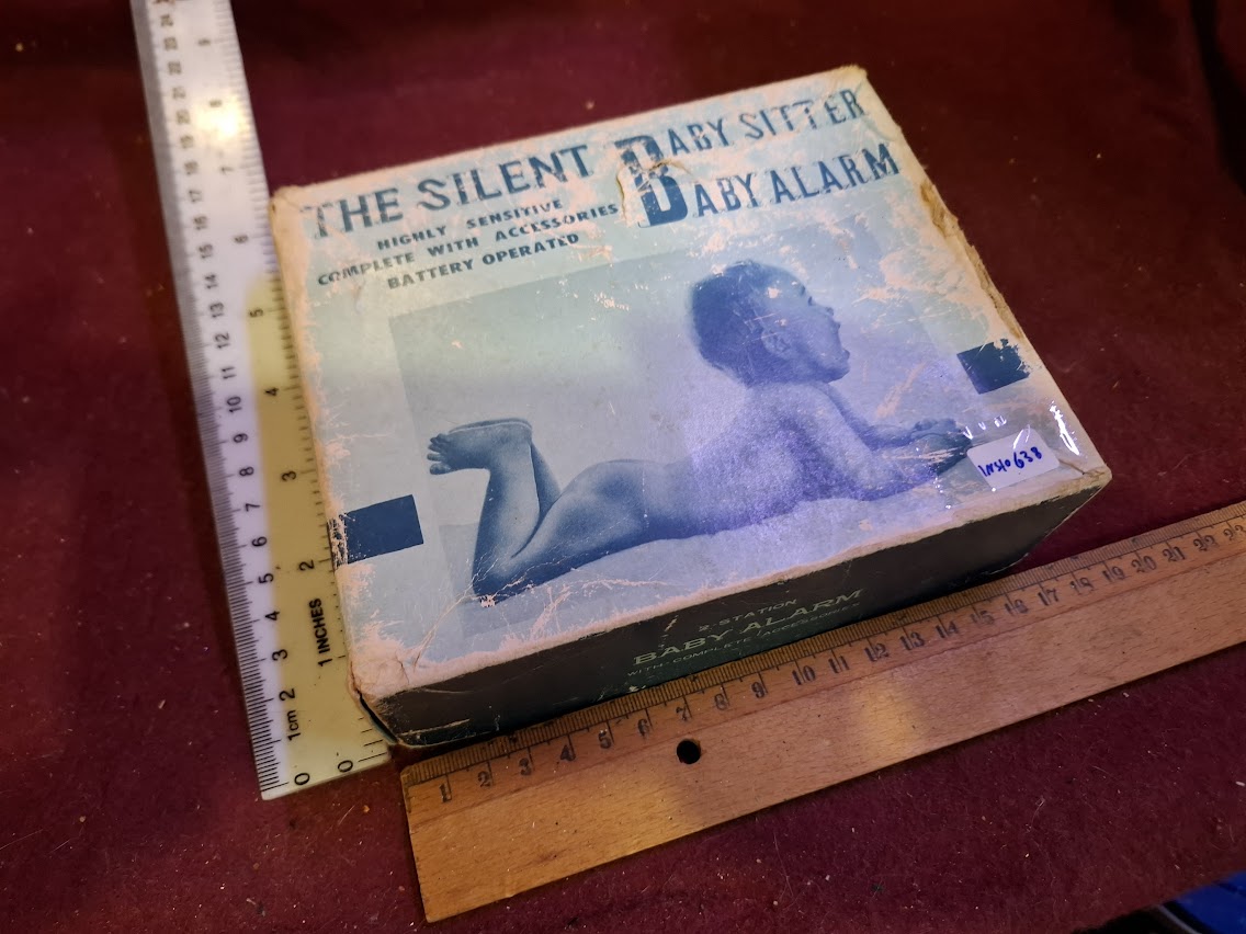 Vintage baby alarm intercom [INS10638]