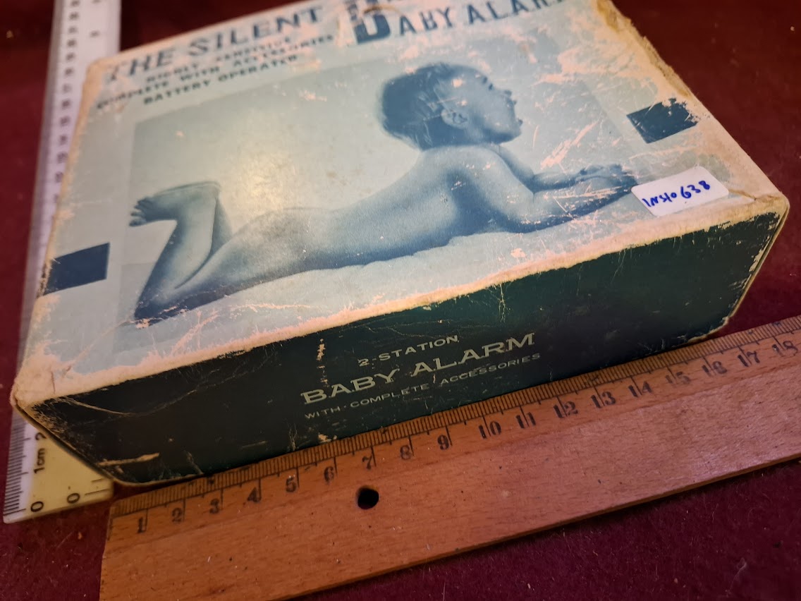 Vintage baby alarm intercom [INS10638]