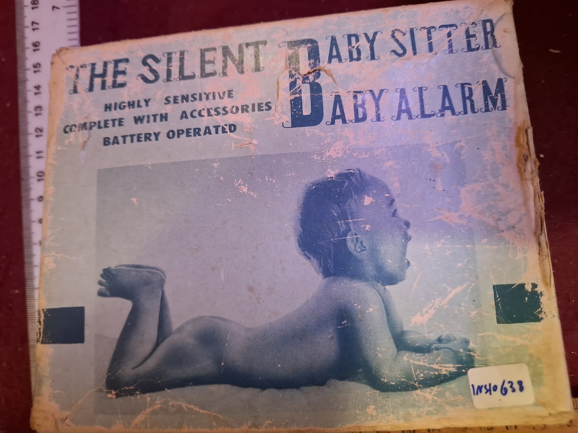 Vintage baby alarm intercom [INS10638]