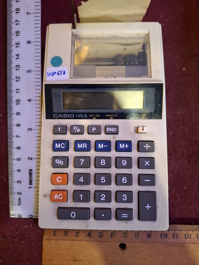 Vintage Casio printing calculator [INS10658]