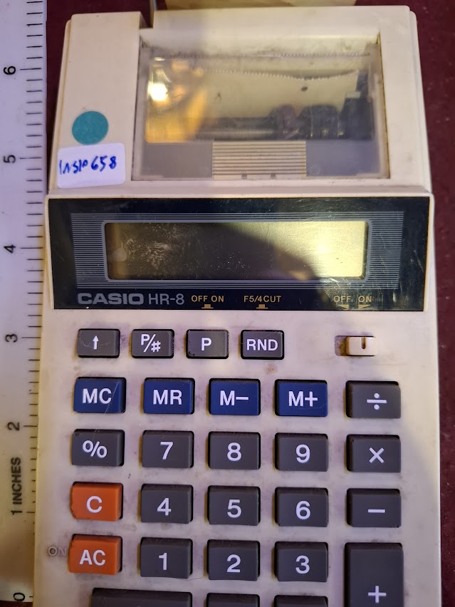 Vintage Casio printing calculator [INS10658]