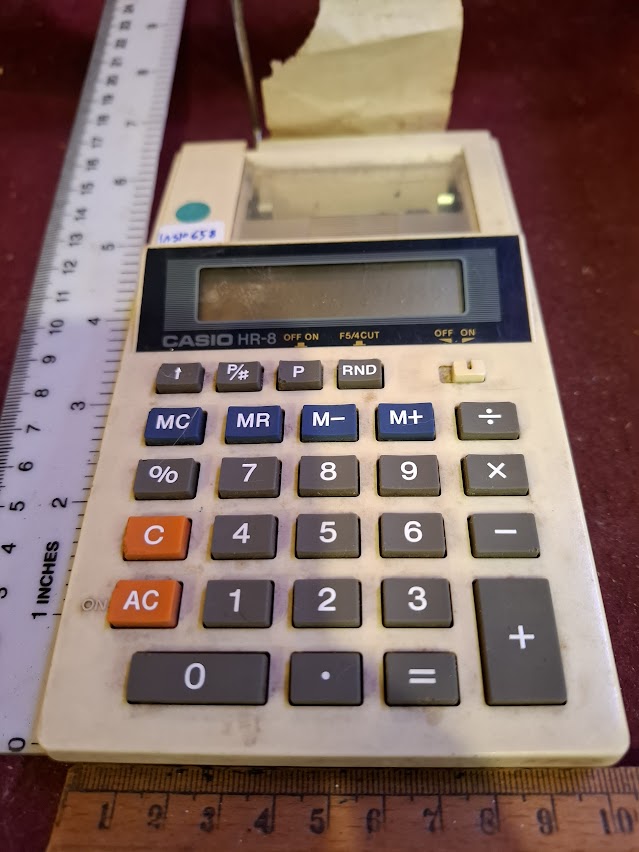 Vintage Casio printing calculator [INS10658]