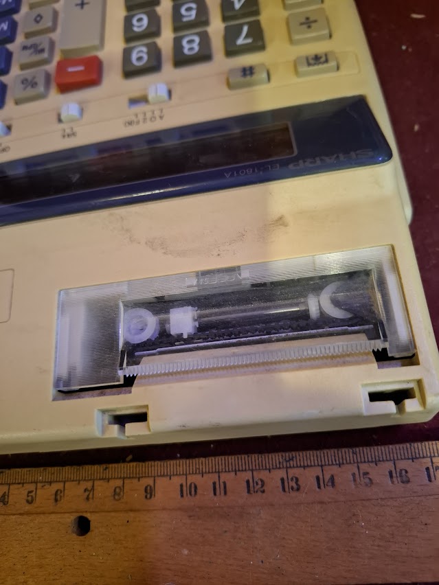Vintage printing calculator - Sharp [INS10650]