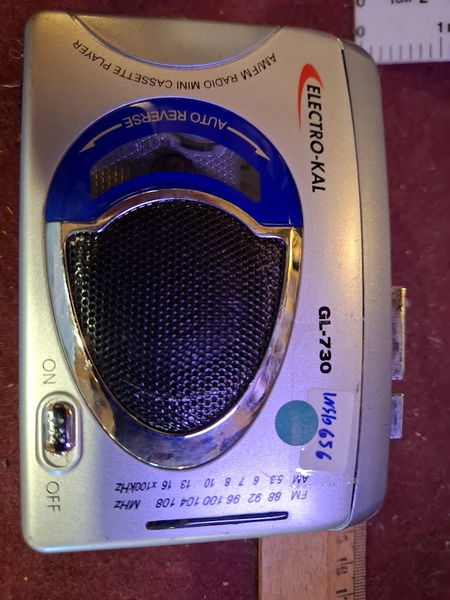 Vintage walkman - Electro-KAL [INS10656]