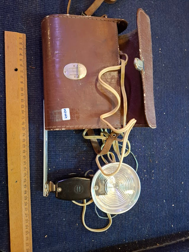 Antique electric photo flash Chayka - Rare [INS10669]