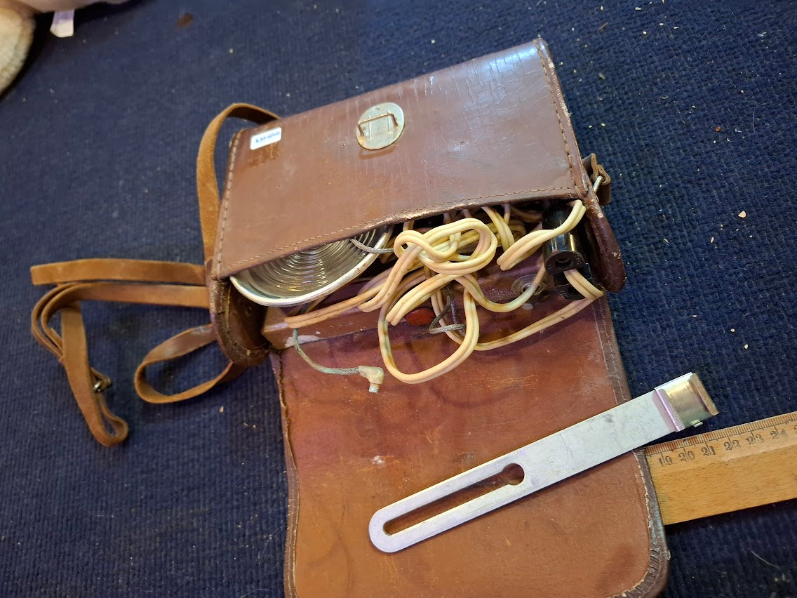 Antique electric photo flash Chayka - Rare [INS10669]
