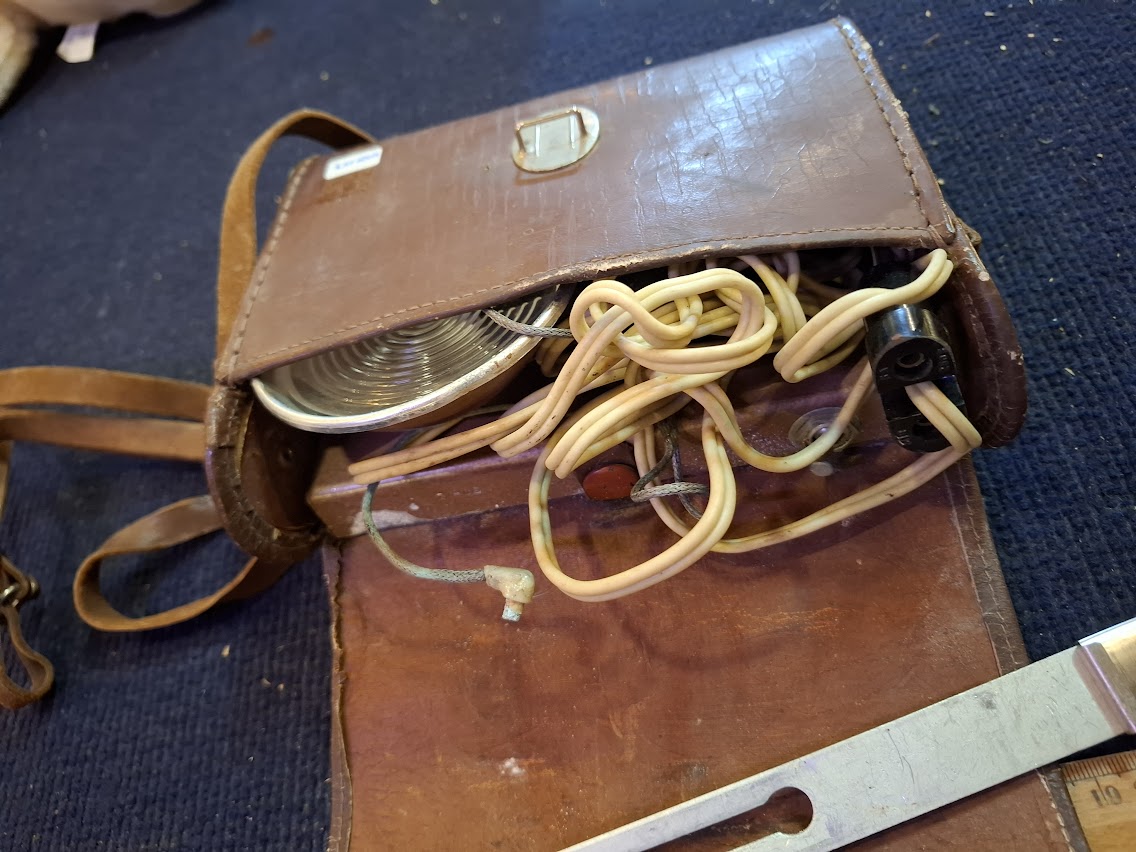 Antique electric photo flash Chayka - Rare [INS10669]