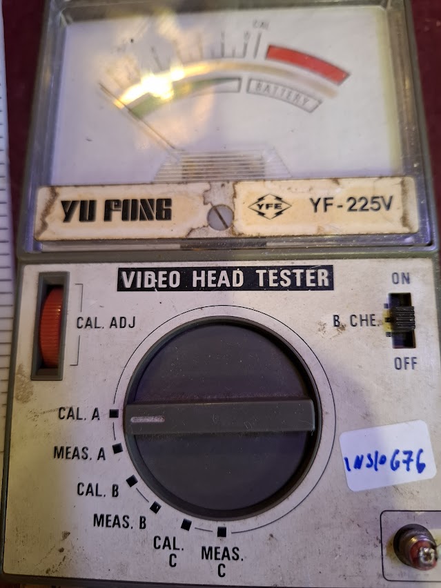 Vintage video head tester [INS10676]