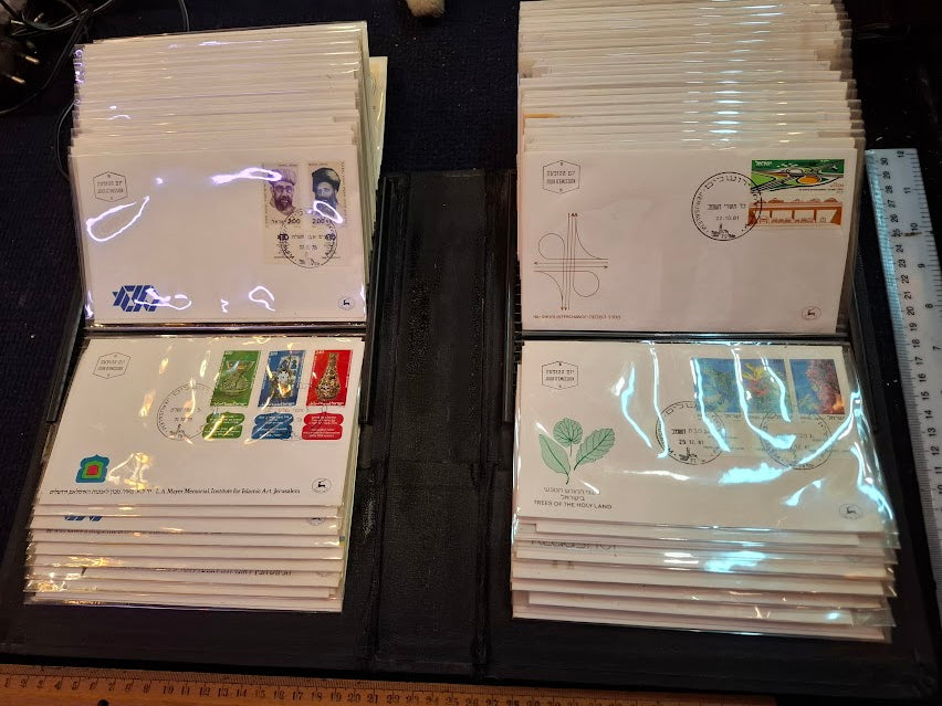 Israel FDC album - 1st day covers of postal stamps [BOK10353]