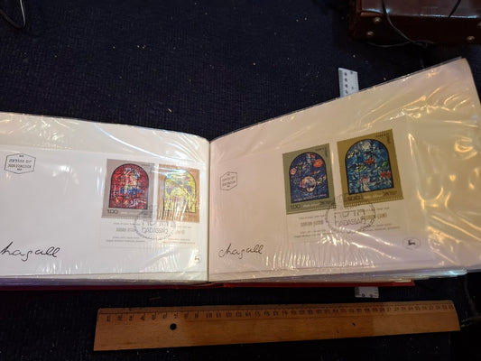 Israel FDC album --1st day covers of postal postal stamps [BOK10354]