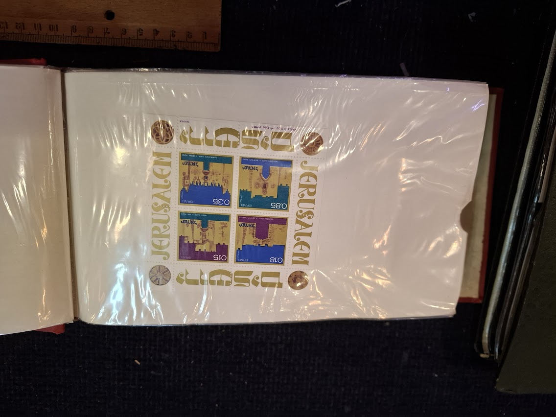 Israel FDC album --1st day covers of postal postal stamps [BOK10354]