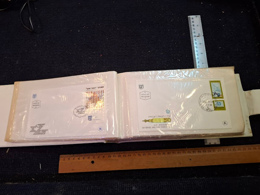 Israel FDC album - 1st day covers of postal stamps [BOK10356]