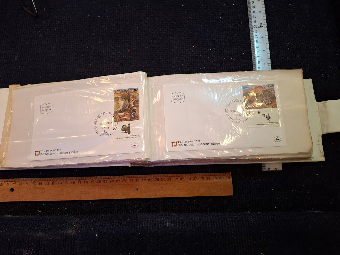 Israel FDC album - 1st day covers of postal stamps [BOK10356]