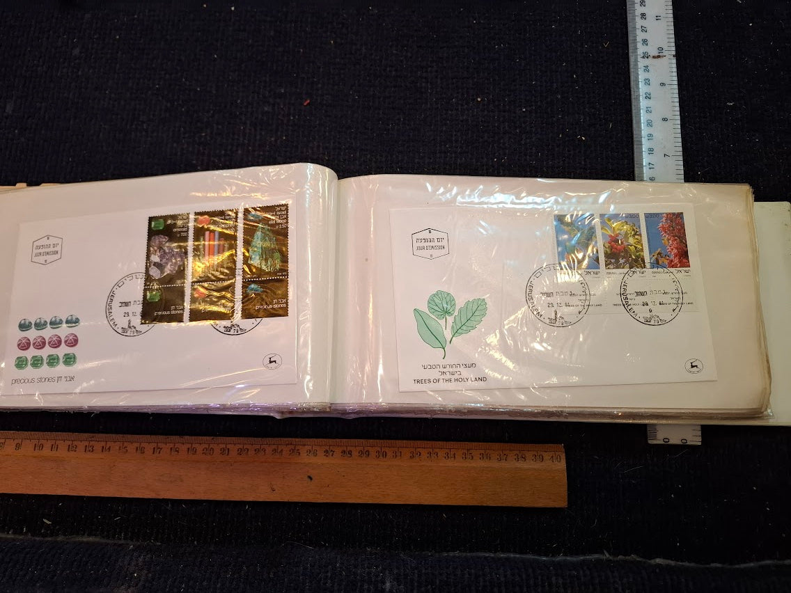 Israel FDC album - 1st day covers of postal stamps [BOK10356]