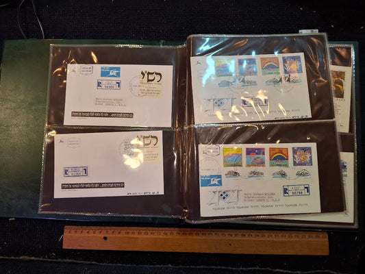 Israel FDC album - 1st day covers of postal stamps [BOK10357]