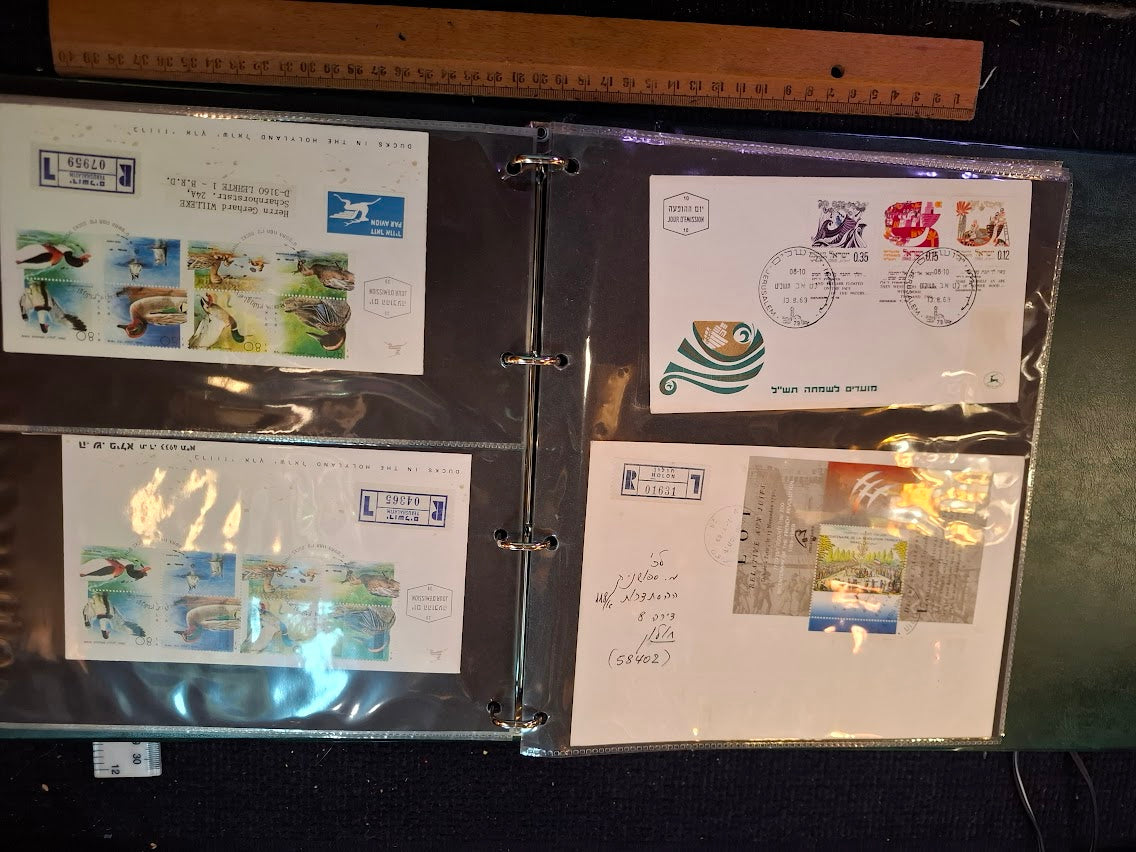 Israel FDC album - 1st day covers of postal stamps [BOK10357]