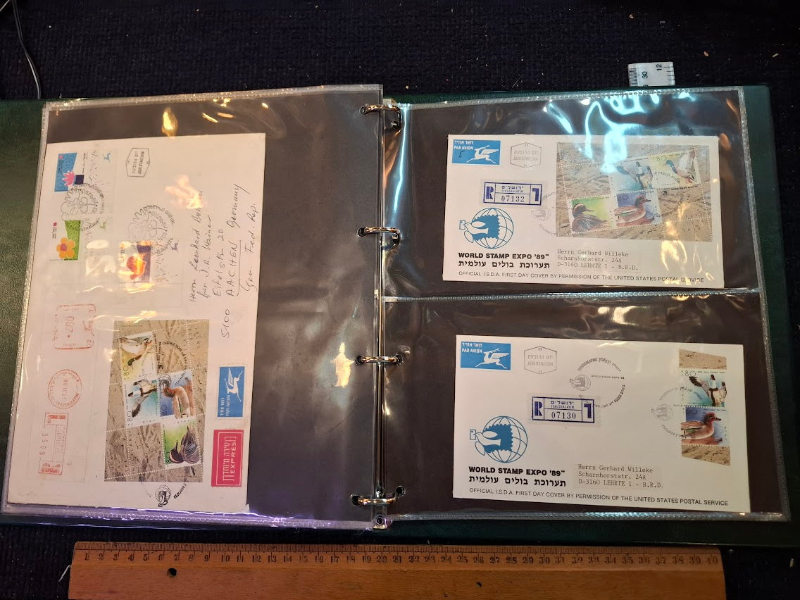 Israel FDC album - 1st day covers of postal stamps [BOK10357]