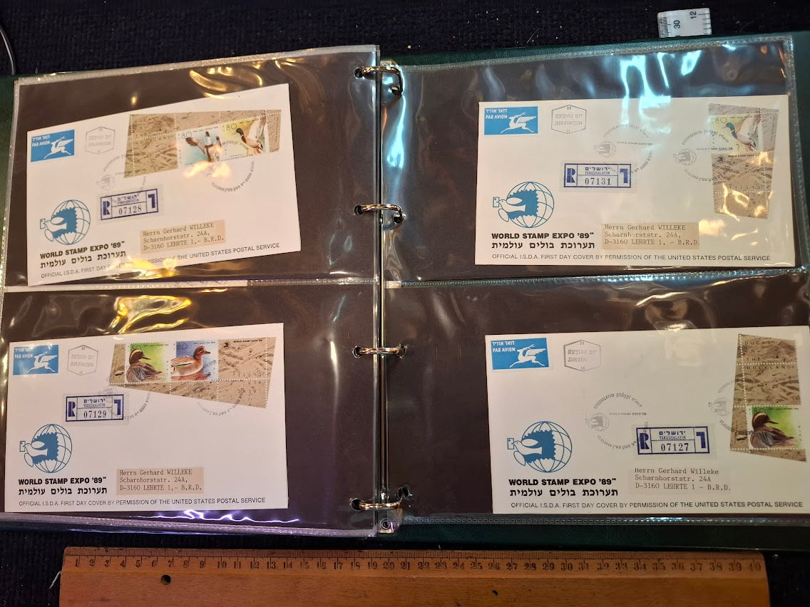 Israel FDC album - 1st day covers of postal stamps [BOK10357]