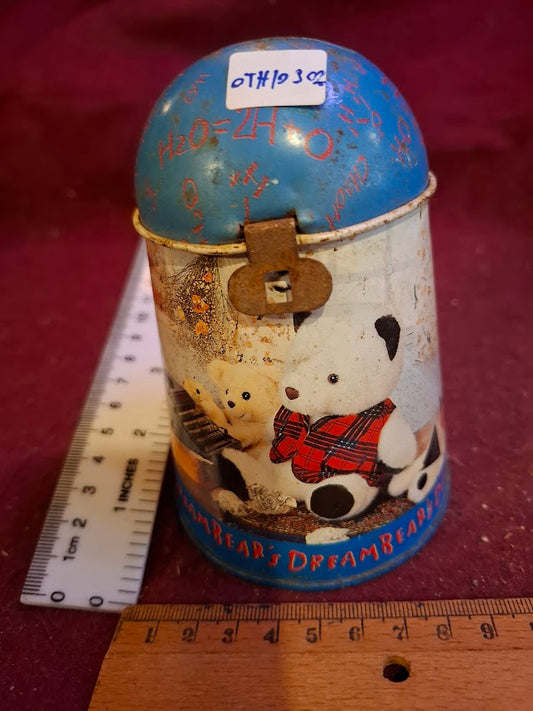 Vintage Child Savings money tin box [OTH10302]