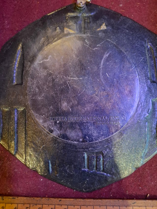 New york metal art plate [ART10230]