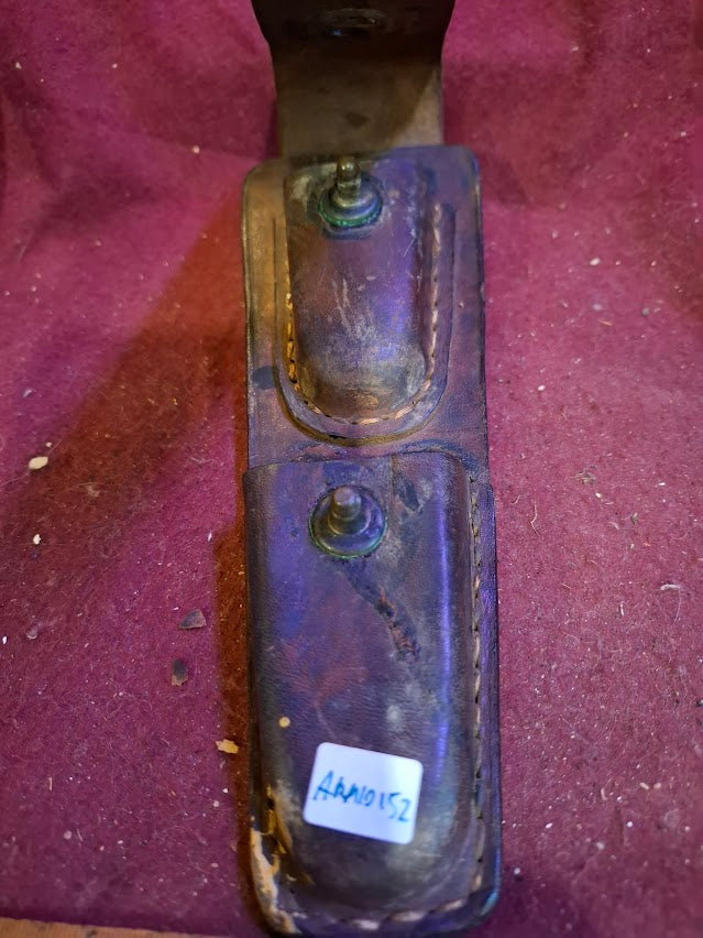 Vintage Gun Cartridge Pouch and Pocket Knife [ARM10152]