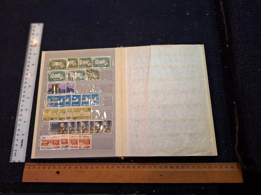 Old Israel Stamps album [BOK10359]