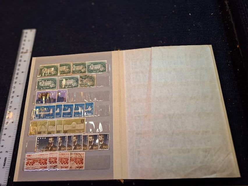 Old Israel Stamps album [BOK10359]