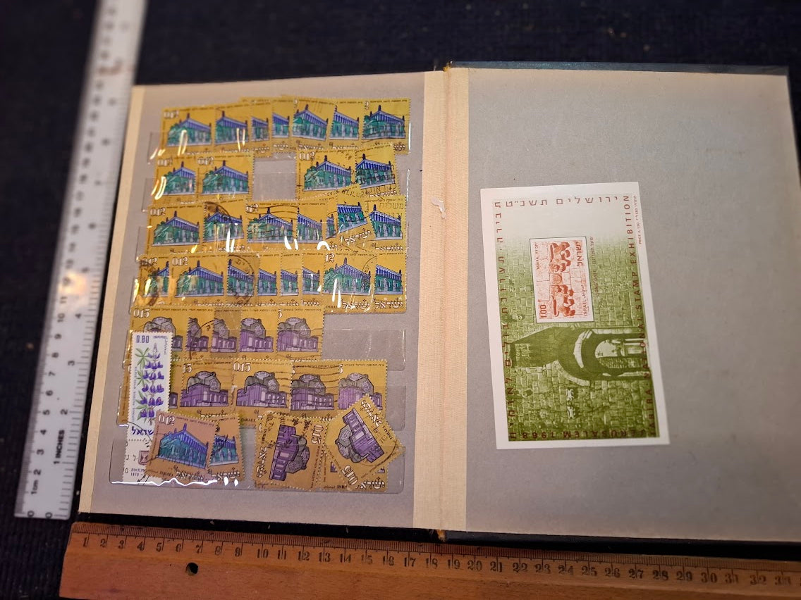 Old Israel Stamps album [BOK10359]