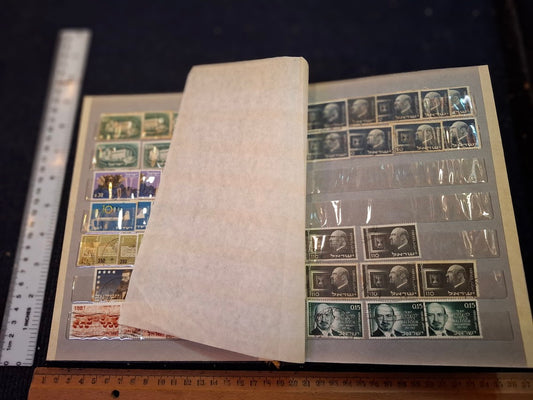 Old Israel Stamps album [BOK10359]