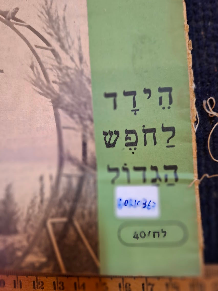Vintage DHAVAR for Children, Hebrew booklet 1968 [BOK10367]