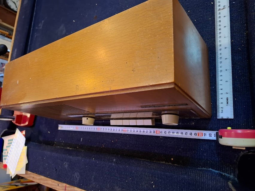 Antique wooden tubes radio - Nordmende [INS10685] *for Israel local market only*