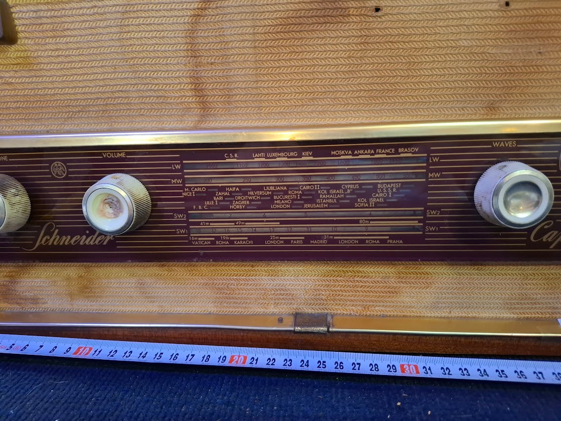 Antique wooden tubes radio [INS10688] *for Israel local market only*