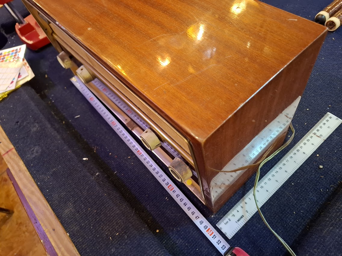 Antique wooden tubes radio [INS10688] *for Israel local market only*