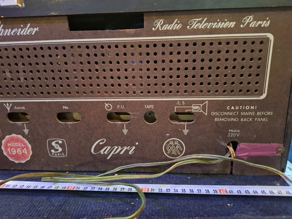 Antique wooden tubes radio [INS10688] *for Israel local market only*