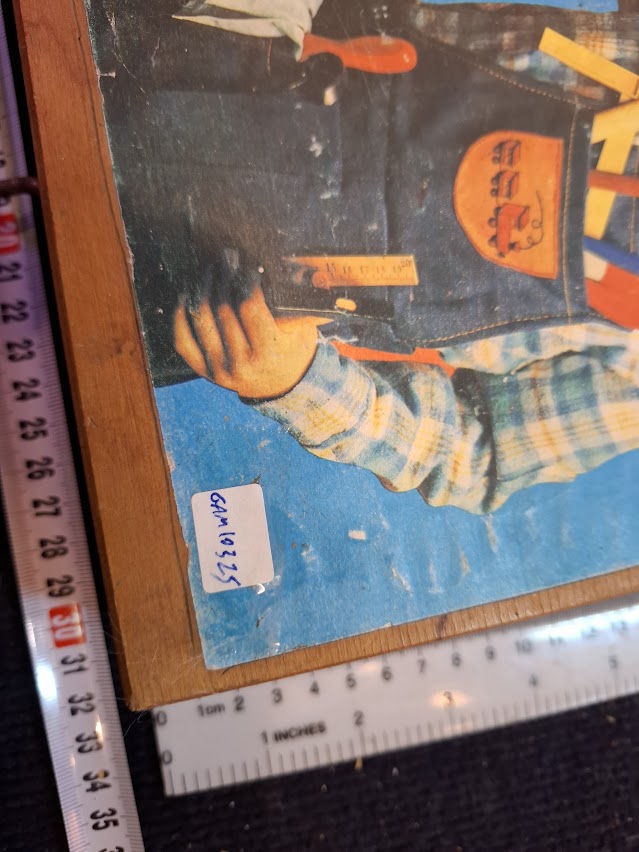 מגש נחושת למזכרת של יצחק רבין [ISR10136] 