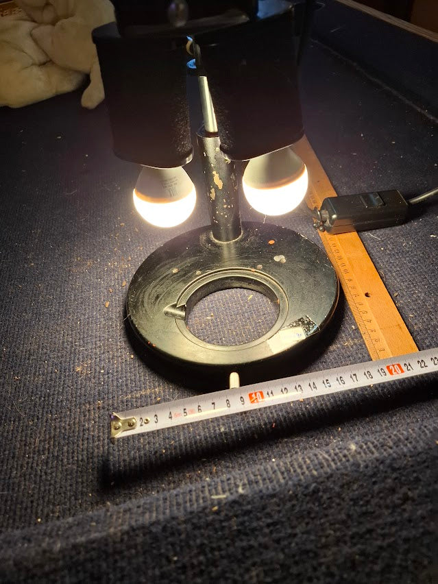 Unique dual desk lamp [INS10690]*for Israel local market only*