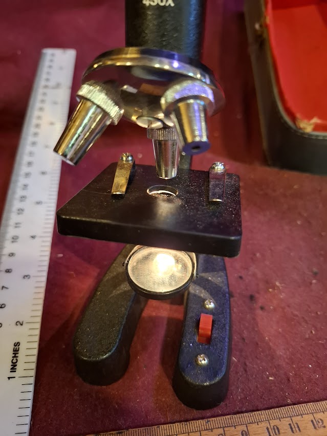 Old mini microscope [INS10705]