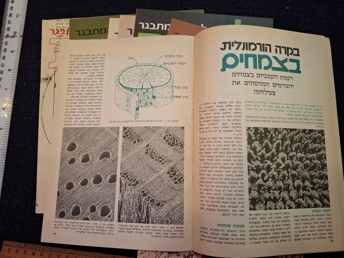 Science old 10 Hebrew Booklets for Youth To Know (LADAAT) 1974 [BOK10412]
